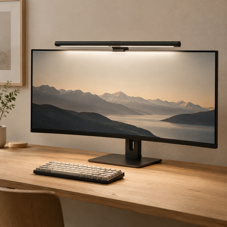 Barra de Luz para Monitor Sin Reflejos