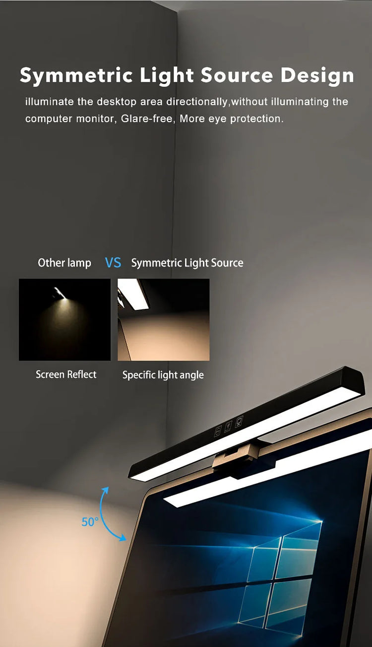 Barra de Luz para Monitor Sin Reflejos