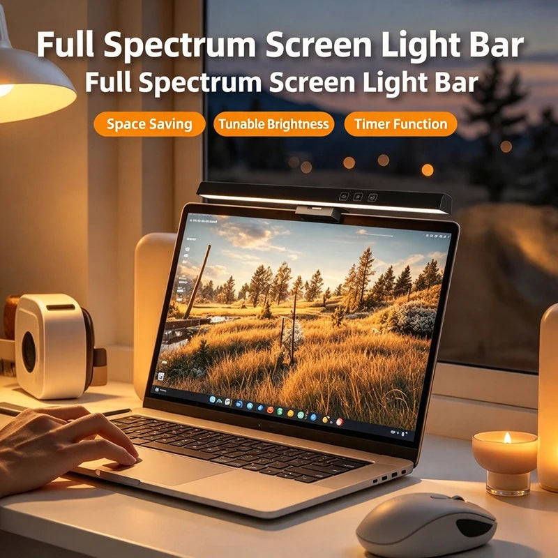 Barra de Luz para Monitor Sin Reflejos