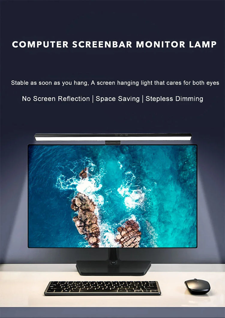 Barra de Luz para Monitor Sin Reflejos